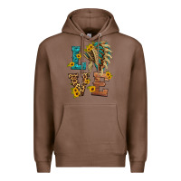 Chestnut love indian headdress Premium Hoodie - HRA Design Shop