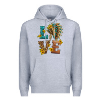Love Indian Headdress Premium Hoodie | Teevron
