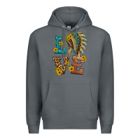 Rock love indian headdress Premium Hoodie - HRA Design Shop
