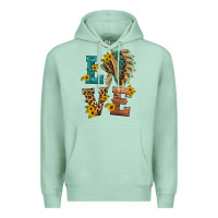 Seafoam love indian headdress Premium Hoodie - HRA Design Shop