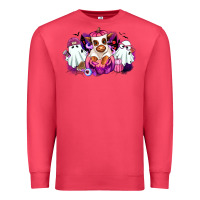 Cardinal Halloween ghost Heifer Premium Sweatshirt - RanaPortraitStore