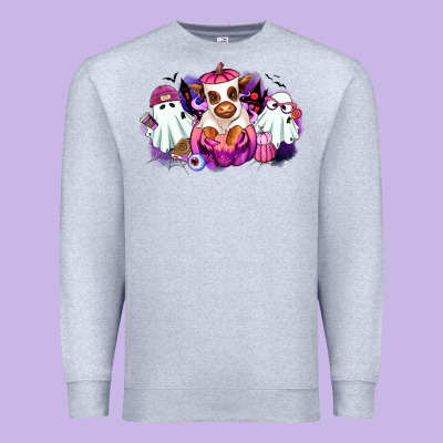 Premium Sweatshirt Halloween ghost Heifer