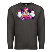 Smoke Halloween ghost Heifer Premium Sweatshirt - RanaPortraitStore