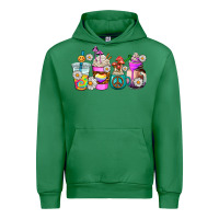 Emerald hippie coffee cups Urban Hoodie - AdoDesignShop