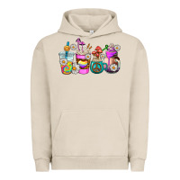 Pigment French Oak hippie coffee cups Urban Hoodie - AdoDesignShop