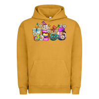 Pigment Peanut Butter hippie coffee cups Urban Hoodie - AdoDesignShop