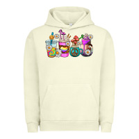 Pigment Pistachio hippie coffee cups Urban Hoodie - AdoDesignShop