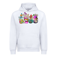 White hippie coffee cups Urban Hoodie - AdoDesignShop