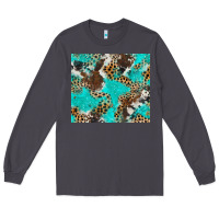 Smoke cheetah cowhide tumbler Long Sleeve Tee - BarkalooDesign