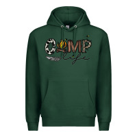 Sports Green camp life Premium Hoodie - CowhideDigitalArt