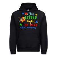 Black this little light of mine autism awareness Urban Hoodie - JahusDesignShop