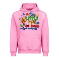 Fuchsia Pink this little light of mine autism awareness Urban Hoodie - JahusDesignShop