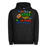 Pigment Black this little light of mine autism awareness Urban Hoodie - JahusDesignShop