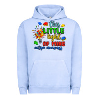 Pigment Grape Ice this little light of mine autism awareness Urban Hoodie - JahusDesignShop