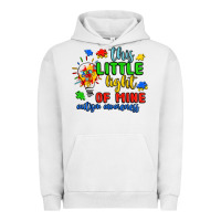 Pigment Lunar Rock this little light of mine autism awareness Urban Hoodie - JahusDesignShop
