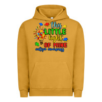 Pigment Peanut Butter this little light of mine autism awareness Urban Hoodie - JahusDesignShop