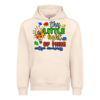 Sandshell this little light of mine autism awareness Urban Hoodie - JahusDesignShop