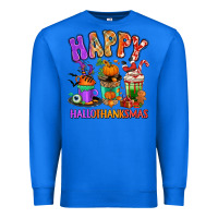 True Royal Happy Hallothanksmas coffee cups Premium Sweatshirt - RanaPortraitStore