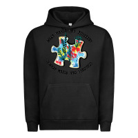 Pigment Black what makes you different is what makes you beautif Urban Hoodie - JahusDesignShop
