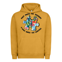 Pigment Peanut Butter what makes you different is what makes you beautif Urban Hoodie - JahusDesignShop