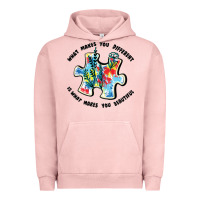 Pigment Salmon what makes you different is what makes you beautif Urban Hoodie - JahusDesignShop