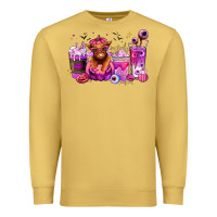 Antique Gold Halloween Heifer coffee cups Premium Sweatshirt - RanaPortraitStore