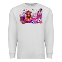 Dove Grey Halloween Heifer coffee cups Premium Sweatshirt - RanaPortraitStore