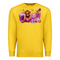 Lemon Halloween Heifer coffee cups Premium Sweatshirt - RanaPortraitStore