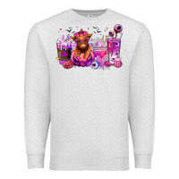 Oatmeal Heather Halloween Heifer coffee cups Premium Sweatshirt - RanaPortraitStore