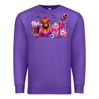 Purple Halloween Heifer coffee cups Premium Sweatshirt - RanaPortraitStore