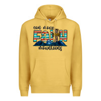 Antique Gold can move faith mountains Premium Hoodie - CowhideDigitalArt
