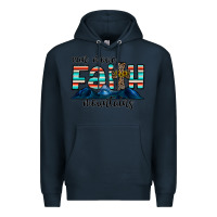 Navy can move faith mountains Premium Hoodie - CowhideDigitalArt