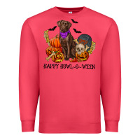 Cardinal Happy Howl-o-ween Premium Sweatshirt - RanaPortraitStore