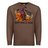 Chestnut Happy Howl-o-ween Premium Sweatshirt - RanaPortraitStore