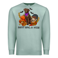 Seafoam Happy Howl-o-ween Premium Sweatshirt - RanaPortraitStore
