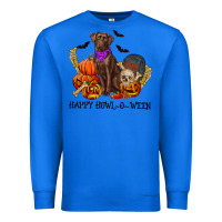 True Royal Happy Howl-o-ween Premium Sweatshirt - RanaPortraitStore