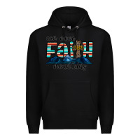 Black can move faith mountains Premium Hoodie - CowhideDigitalArt