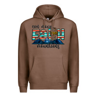 Chestnut can move faith mountains Premium Hoodie - CowhideDigitalArt