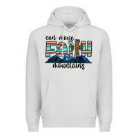 Dove Grey can move faith mountains Premium Hoodie - CowhideDigitalArt