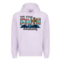 Lilac can move faith mountains Premium Hoodie - CowhideDigitalArt