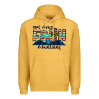 Mustard can move faith mountains Premium Hoodie - CowhideDigitalArt