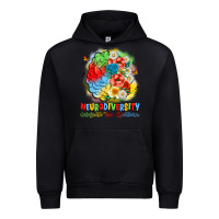 Black neurodiversity celebrate the spectrum Urban Hoodie - JahusDesignShop
