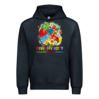 Navy neurodiversity celebrate the spectrum Urban Hoodie - JahusDesignShop