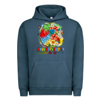 Pigment Midnight Navy neurodiversity celebrate the spectrum Urban Hoodie - JahusDesignShop