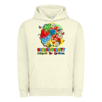 Pigment Pistachio neurodiversity celebrate the spectrum Urban Hoodie - JahusDesignShop