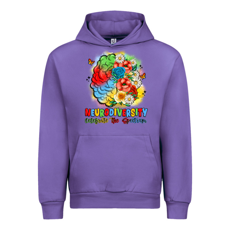 Neurodiversity Celebrate The Spectrum Urban Hoodie by JahusDesignShop | Teevron