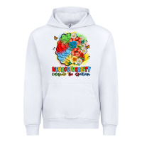 White neurodiversity celebrate the spectrum Urban Hoodie - JahusDesignShop