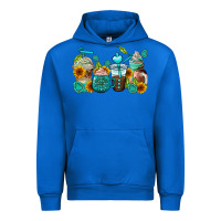 Cobalt gemstone coffee cups Urban Hoodie - AdoDesignShop