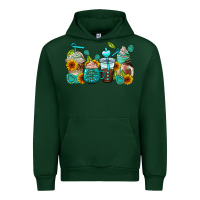 Foreset Green gemstone coffee cups Urban Hoodie - AdoDesignShop