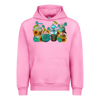Fuchsia Pink gemstone coffee cups Urban Hoodie - AdoDesignShop